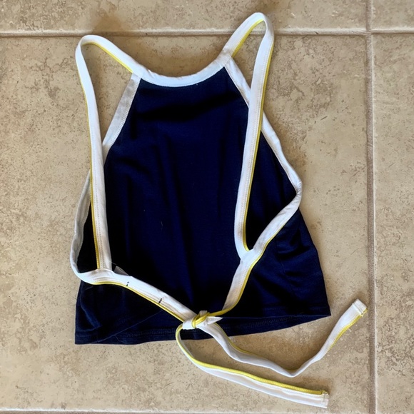 UO cropped halter top - Picture 2 of 4